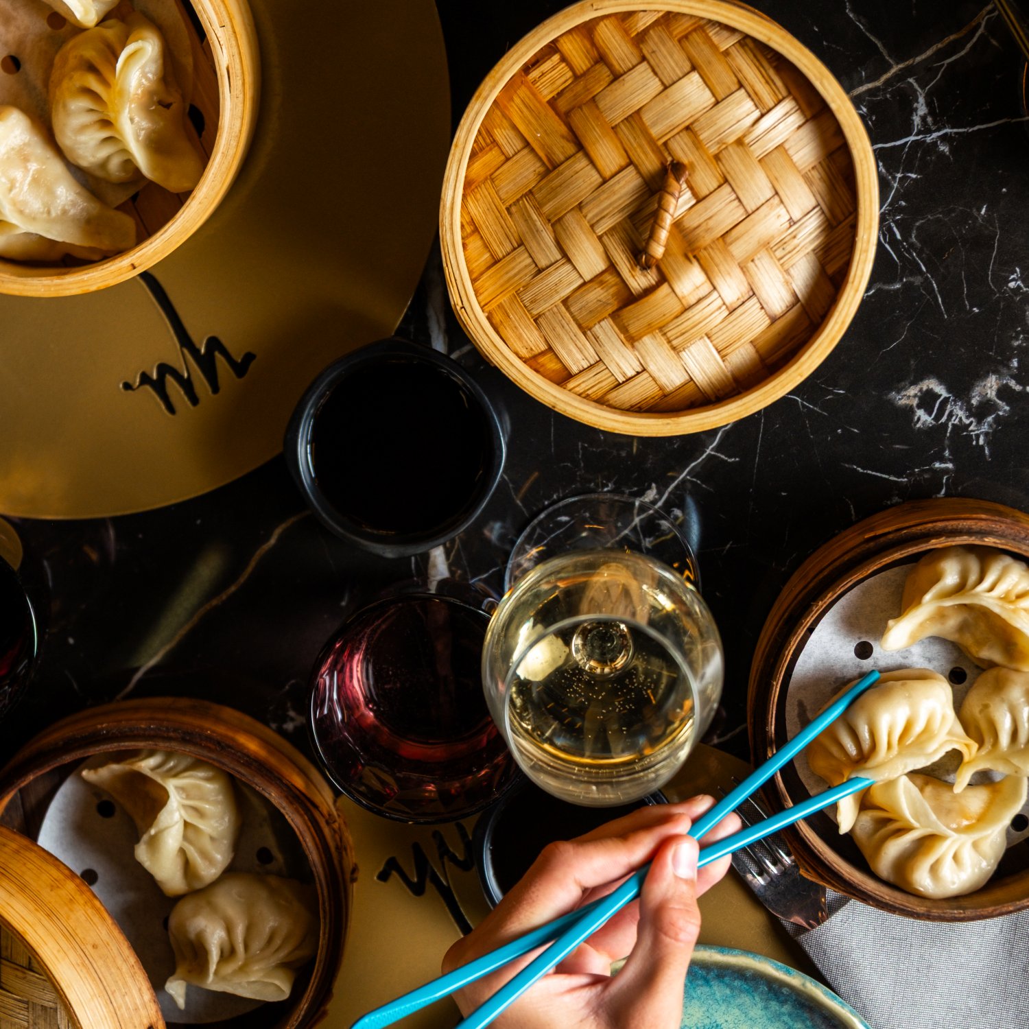 ravioli al vapore tavolo